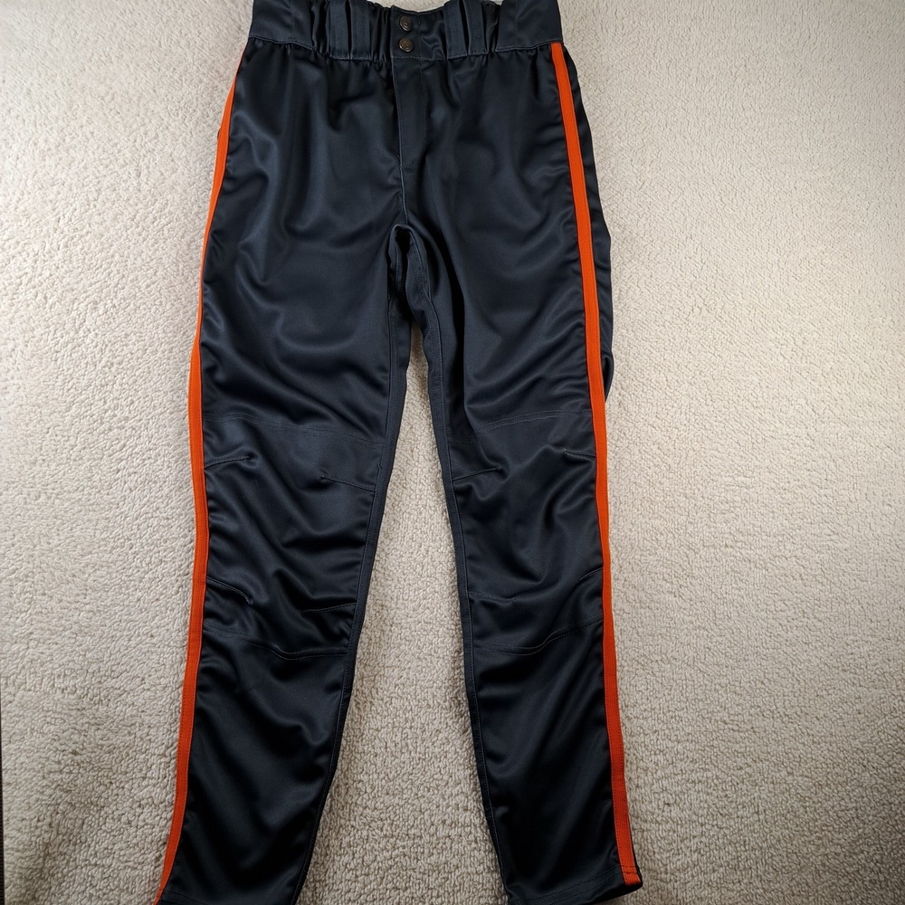 Evoshield Men's Baseball Pants Size S Small Gray Orange Stripe
